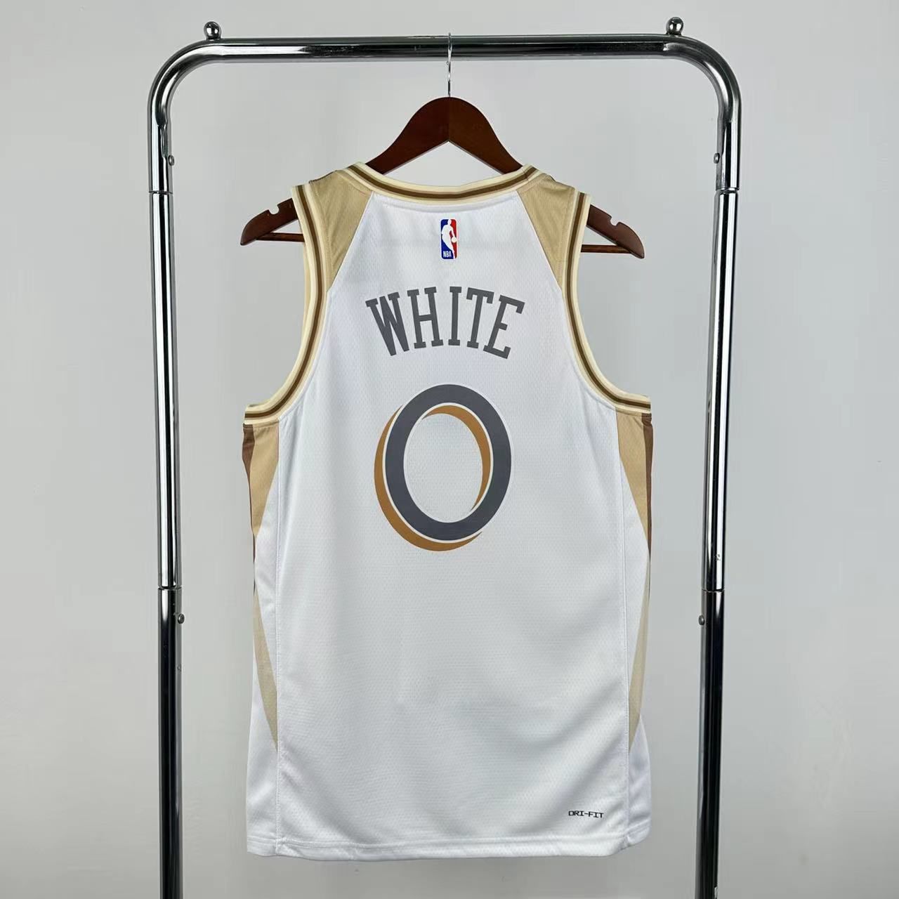 Men Chicago Bulls #0 White White Nike City Edition Season 2025 NBA Jersey->chicago bulls->NBA Jersey